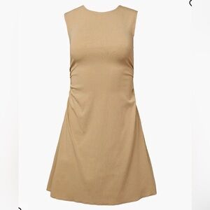 WeWoreWhat Tan Mini Dress